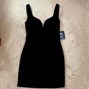 NWT Express mini black dress size 6